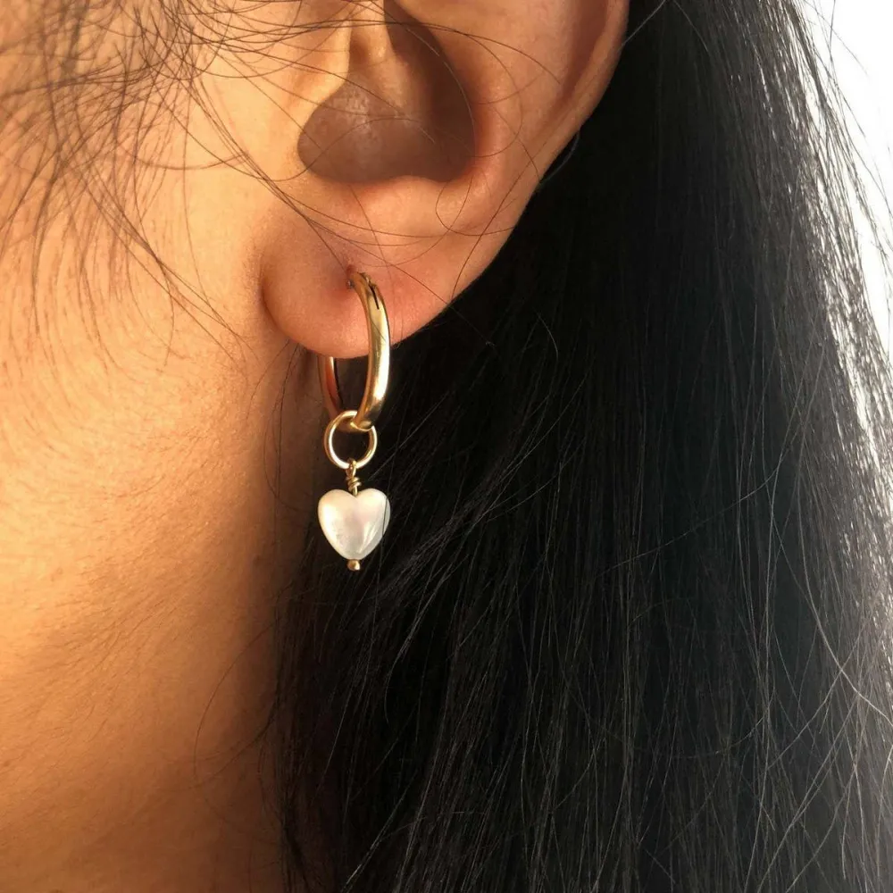 Pearl Star Moon Earrings