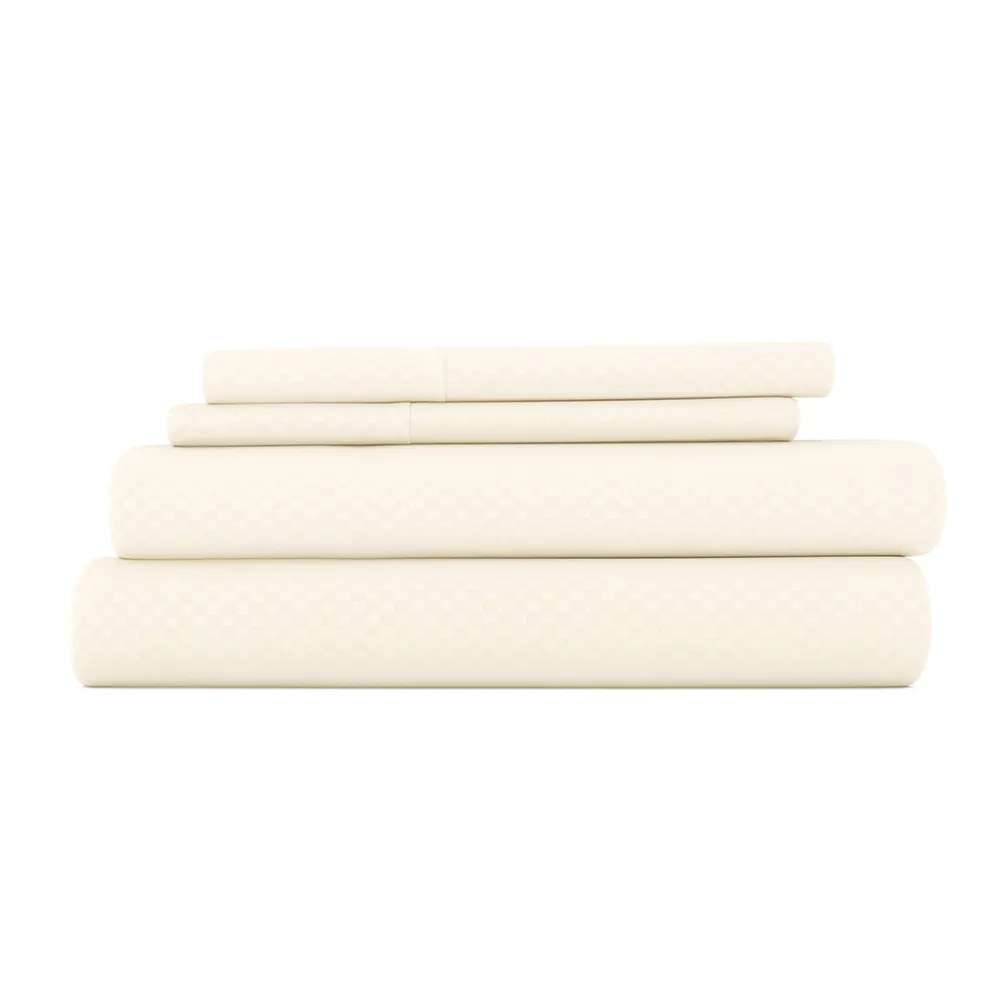 Checkered Embossed Sheet Set