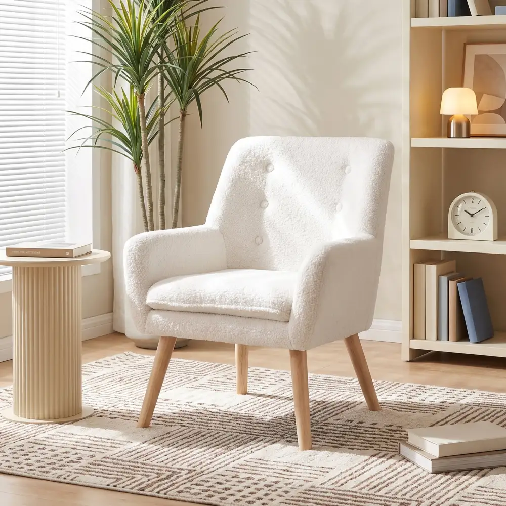 Reading Everyday Teddy Boucle Armchair
