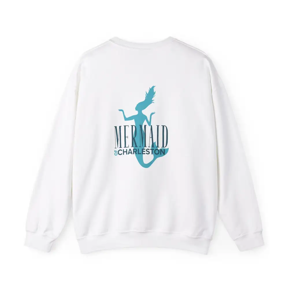 Coastal Mermaid Graphic Crewneck Sweatshirt