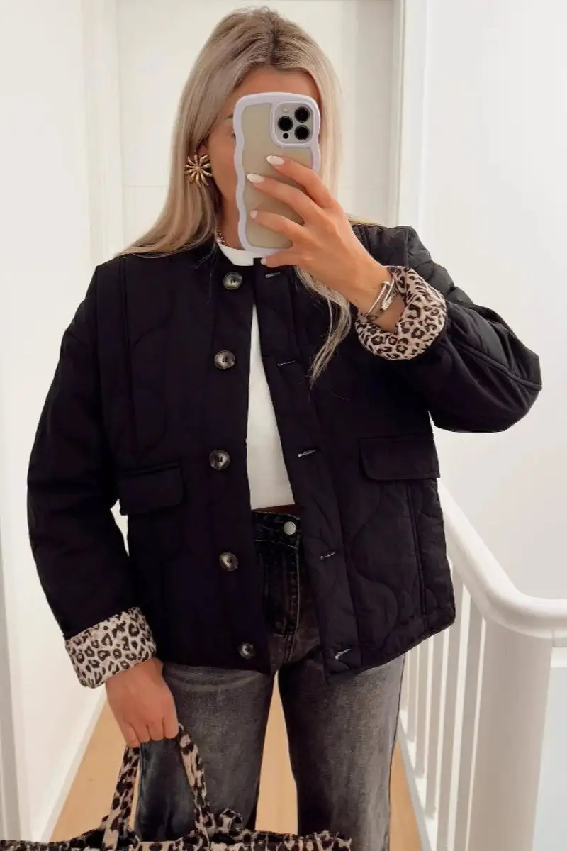 Quilted Relaxed Padded Jacket