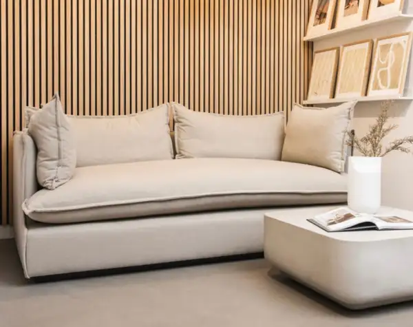 Refined Upholstered Sofa