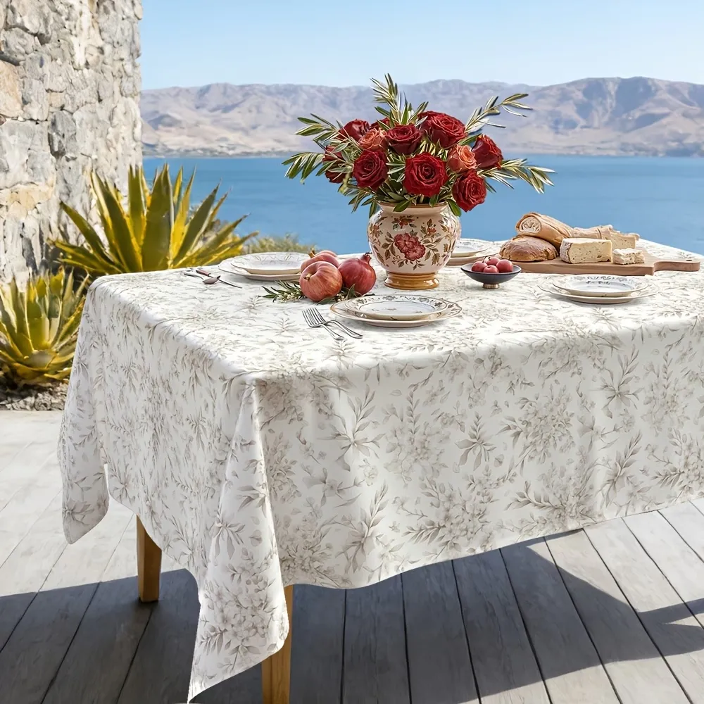 Botanical Print Tablecloth