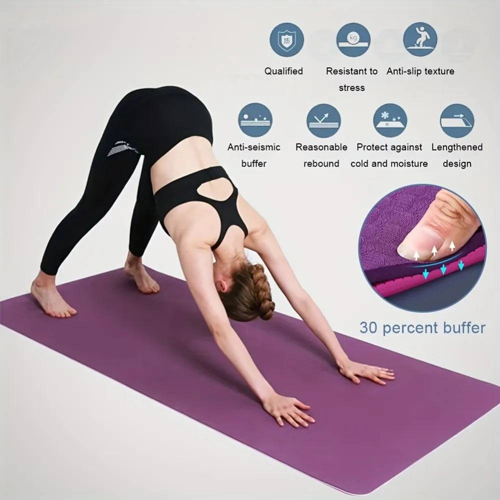 Reversible Double-Sided Yoga Mat