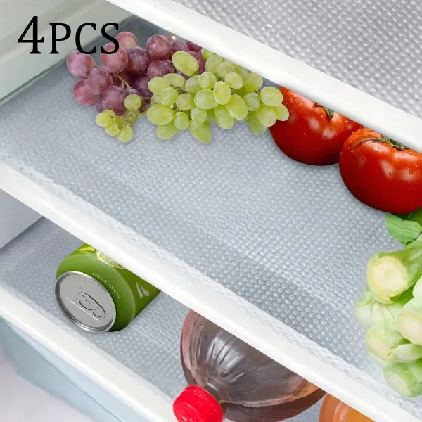 Non-Slip Refrigerator Shelf Mats