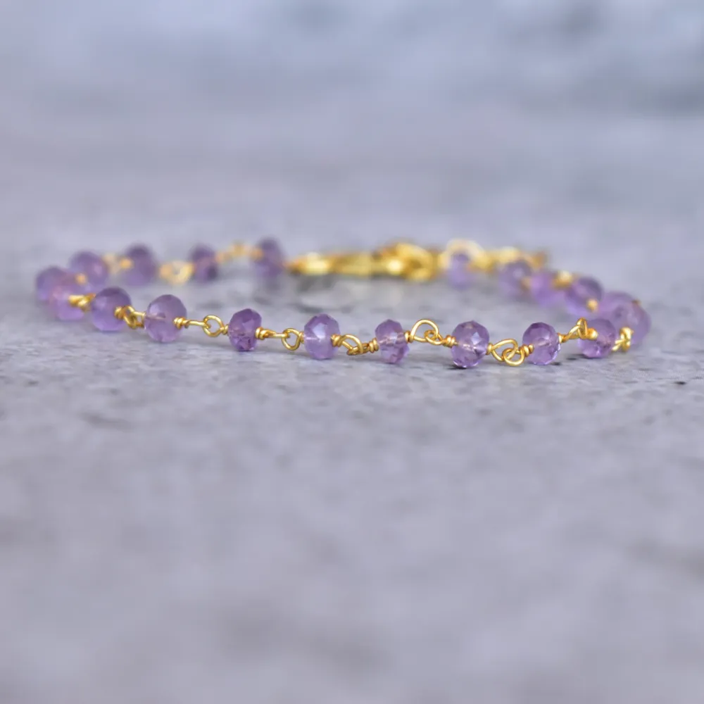 Serenity Amethyst Bracelet