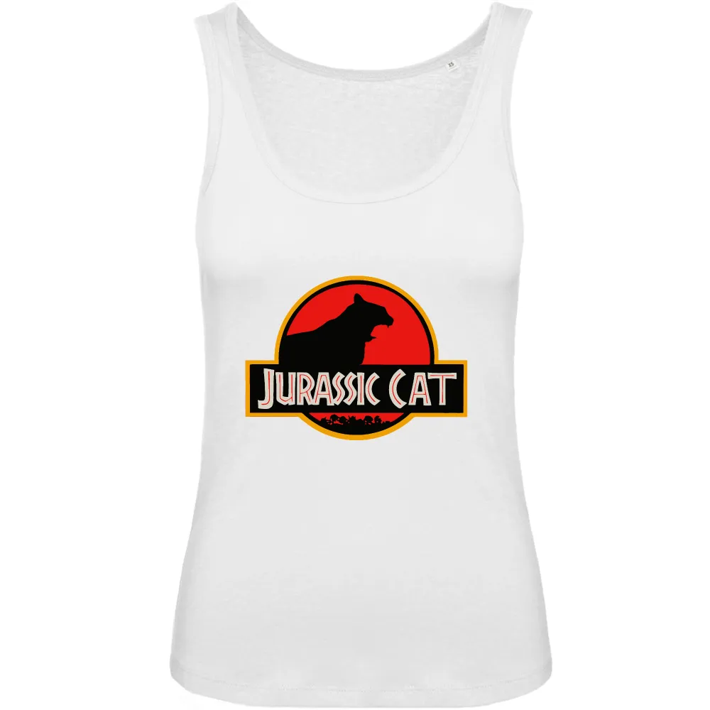 Dino Cat Graphic Tank