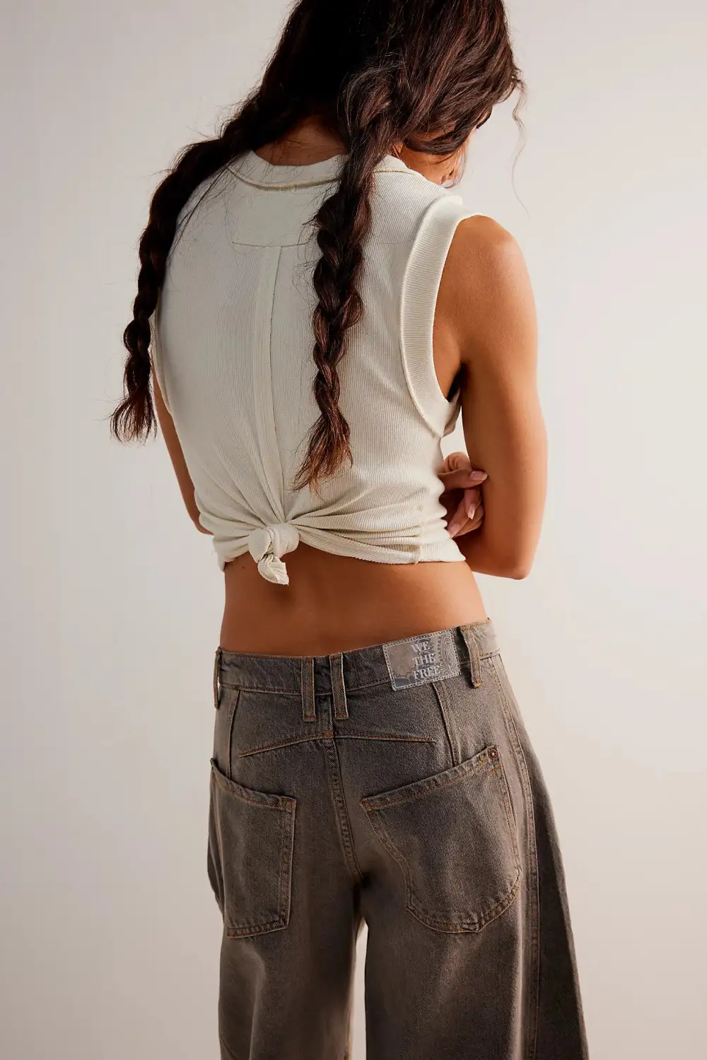 Luck Mid Rise Barrel Jeans Archive