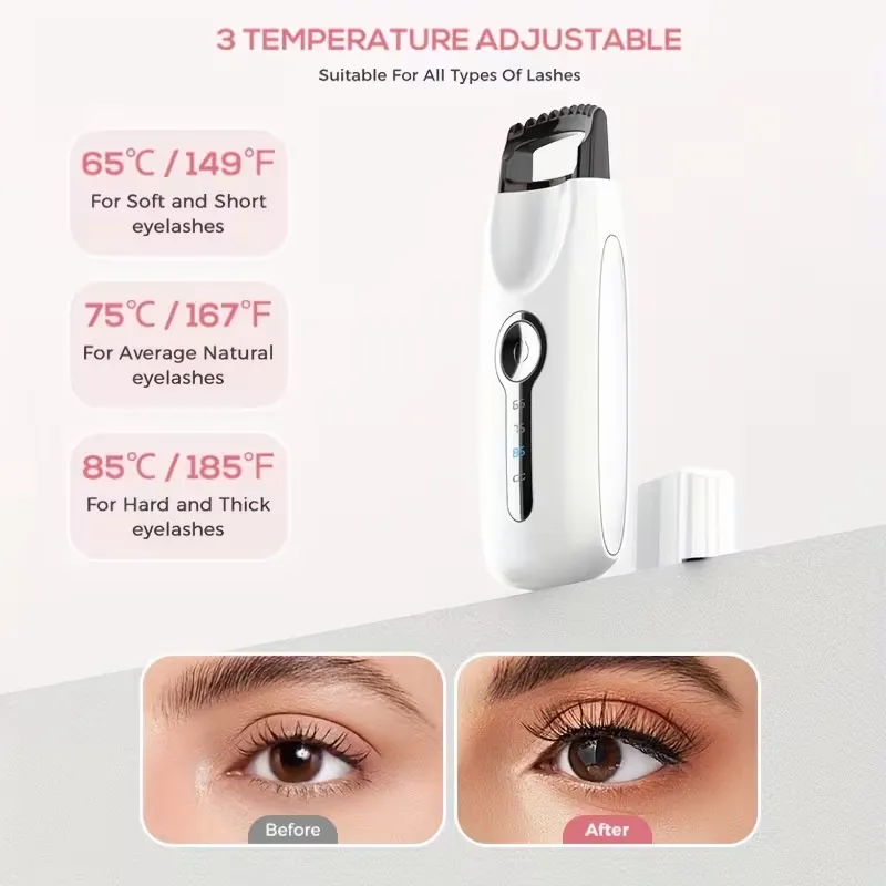 Long-Lasting Curl Rechargeable Lash Curler