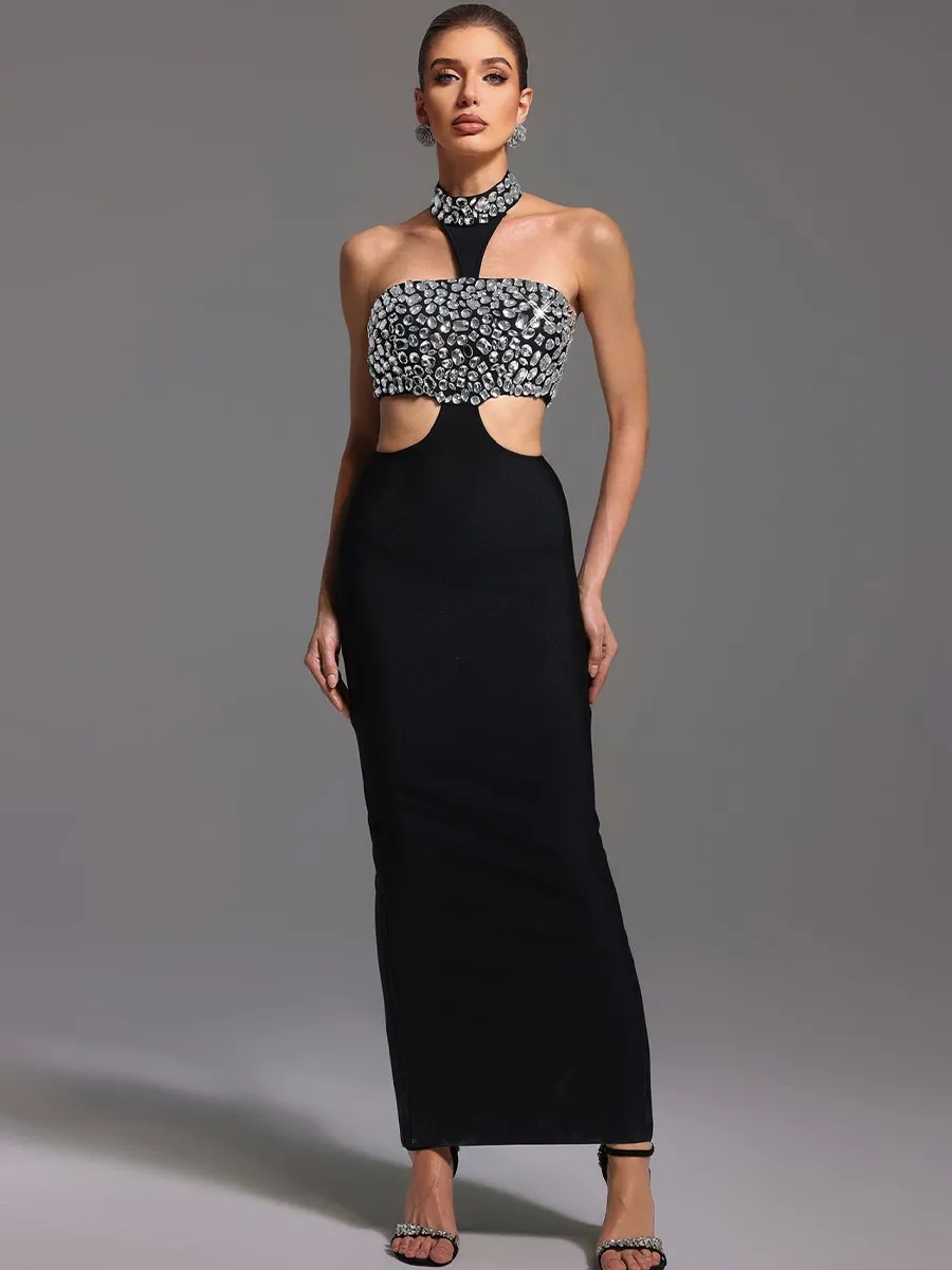 Stella Maxi Dresses In Black