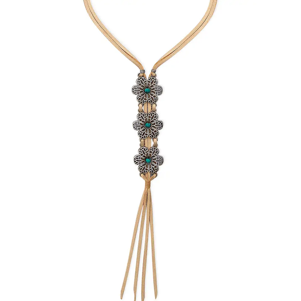 Decorative Necklace with Tassel Detail