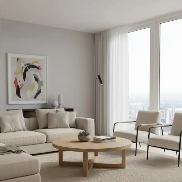 Organic Round Coffee Table