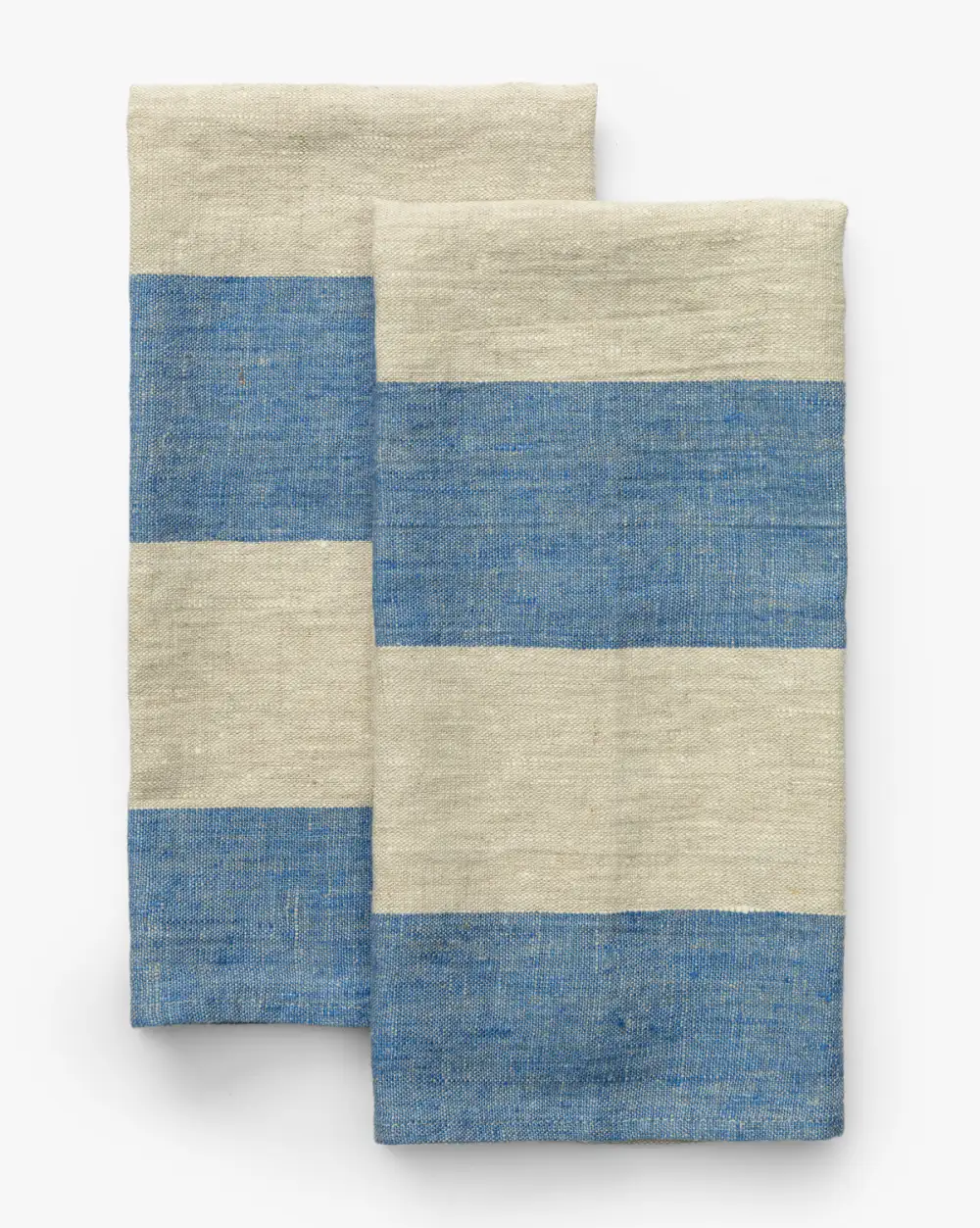 Woven Linen Tea Towel Set