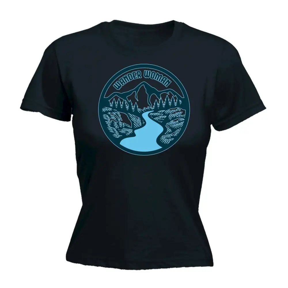 Camping Graphic Fitted Tee