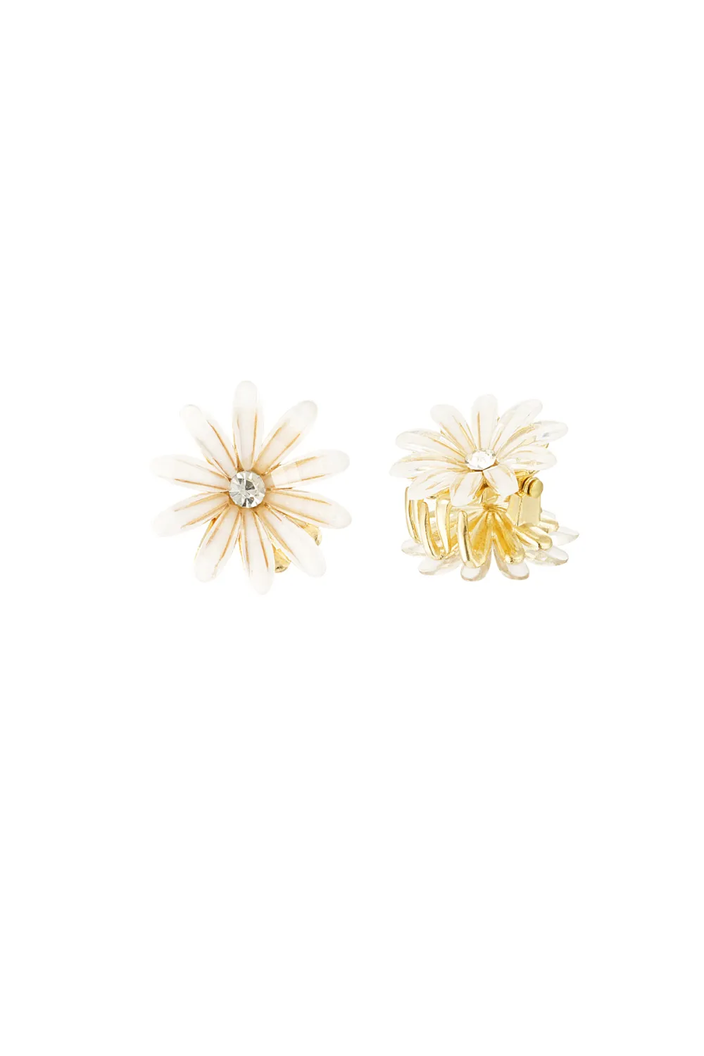 Flower Glossy Hair Clip