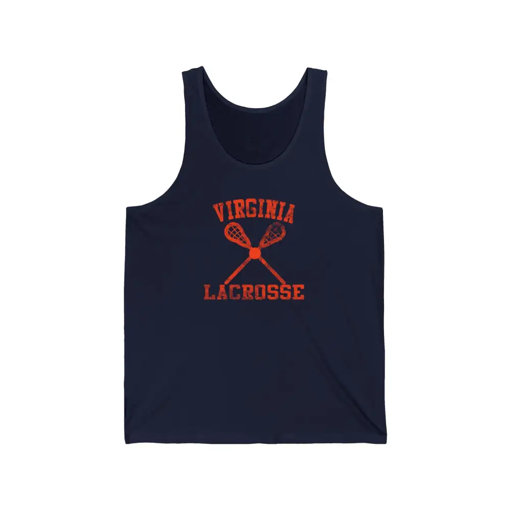 Lacrosse Team Graphic Sleeveless Tank Top