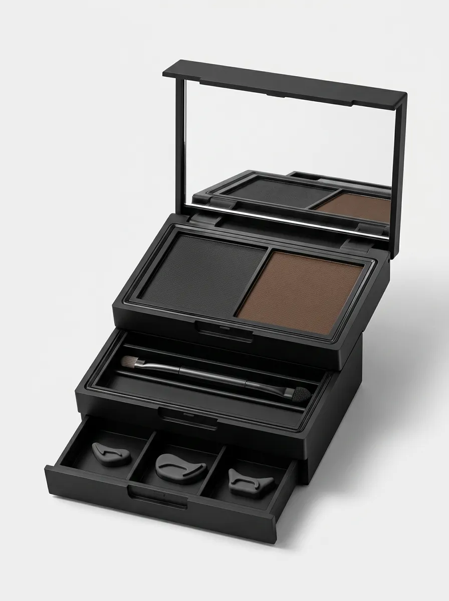 Versatile 3-in-1 Eye Makeup Stamp Kit