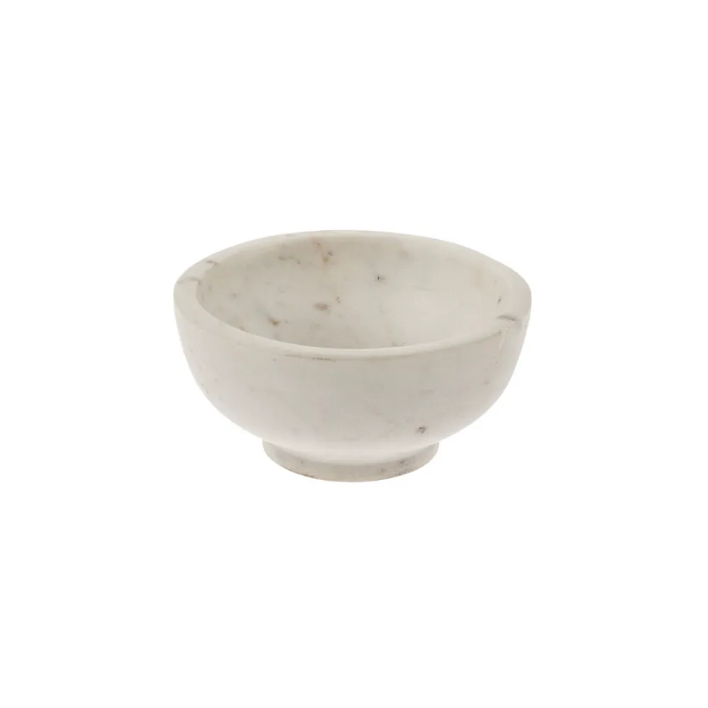 Everyday Marble Detail Table Serving Piece