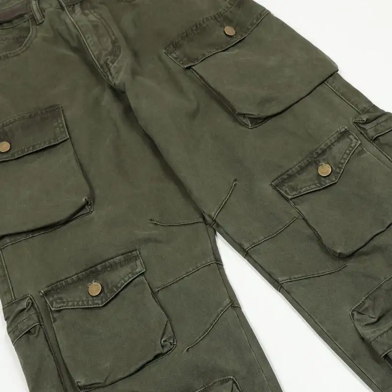 Washed Woven Pants