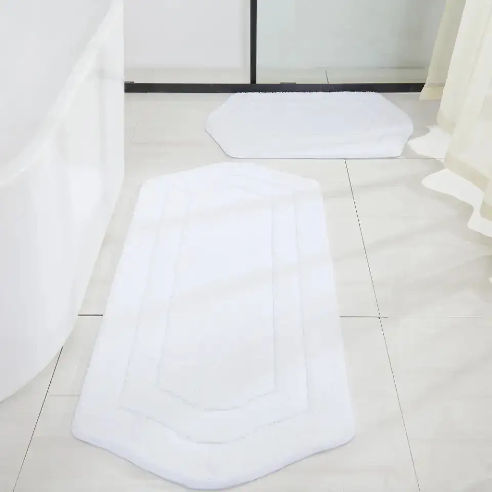 Fluffy Oval Bath Rug