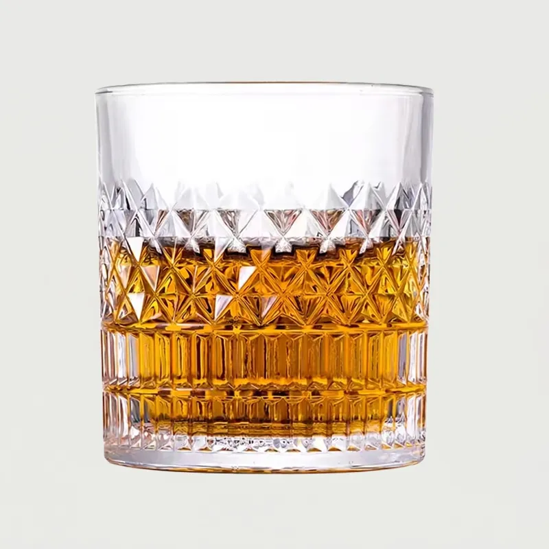 Crystal Double Old-fashioned Glasses