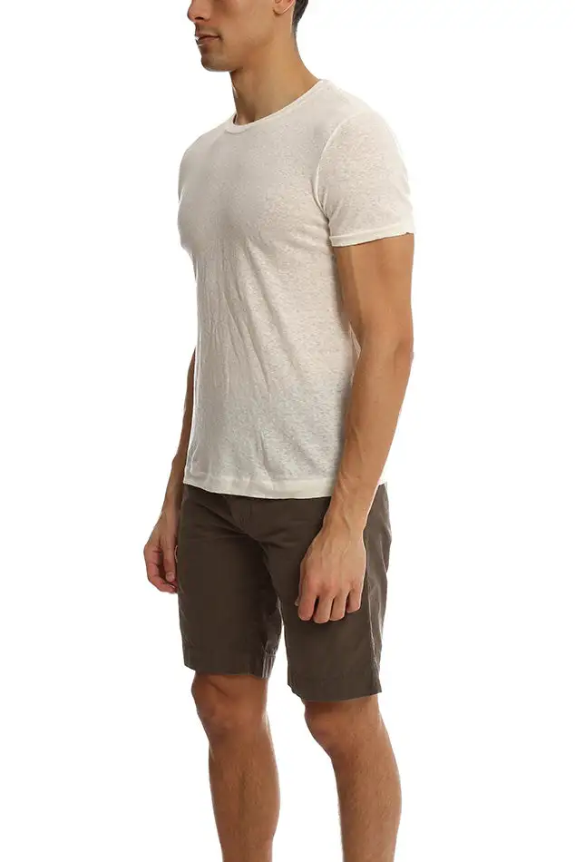 Classic Crewneck Linen T-Shirt