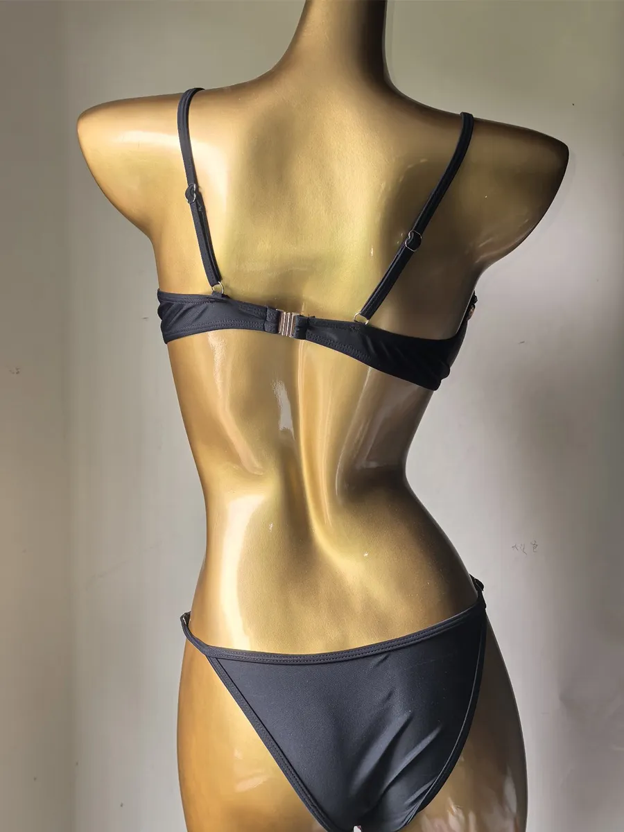 Angelina Rhinestone-Embellished Bikini