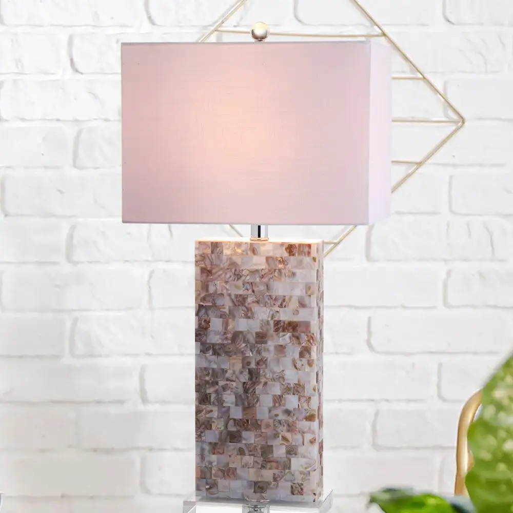 Seashell And Crystal LED Table Lamp