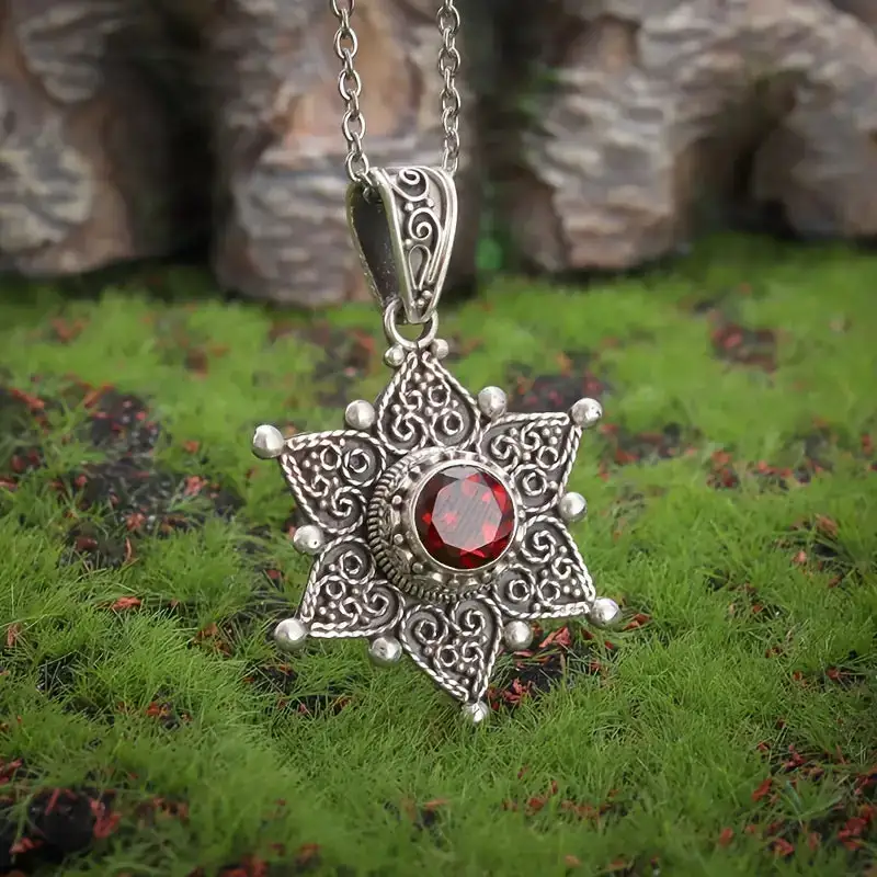 Twisted Pendant Necklace