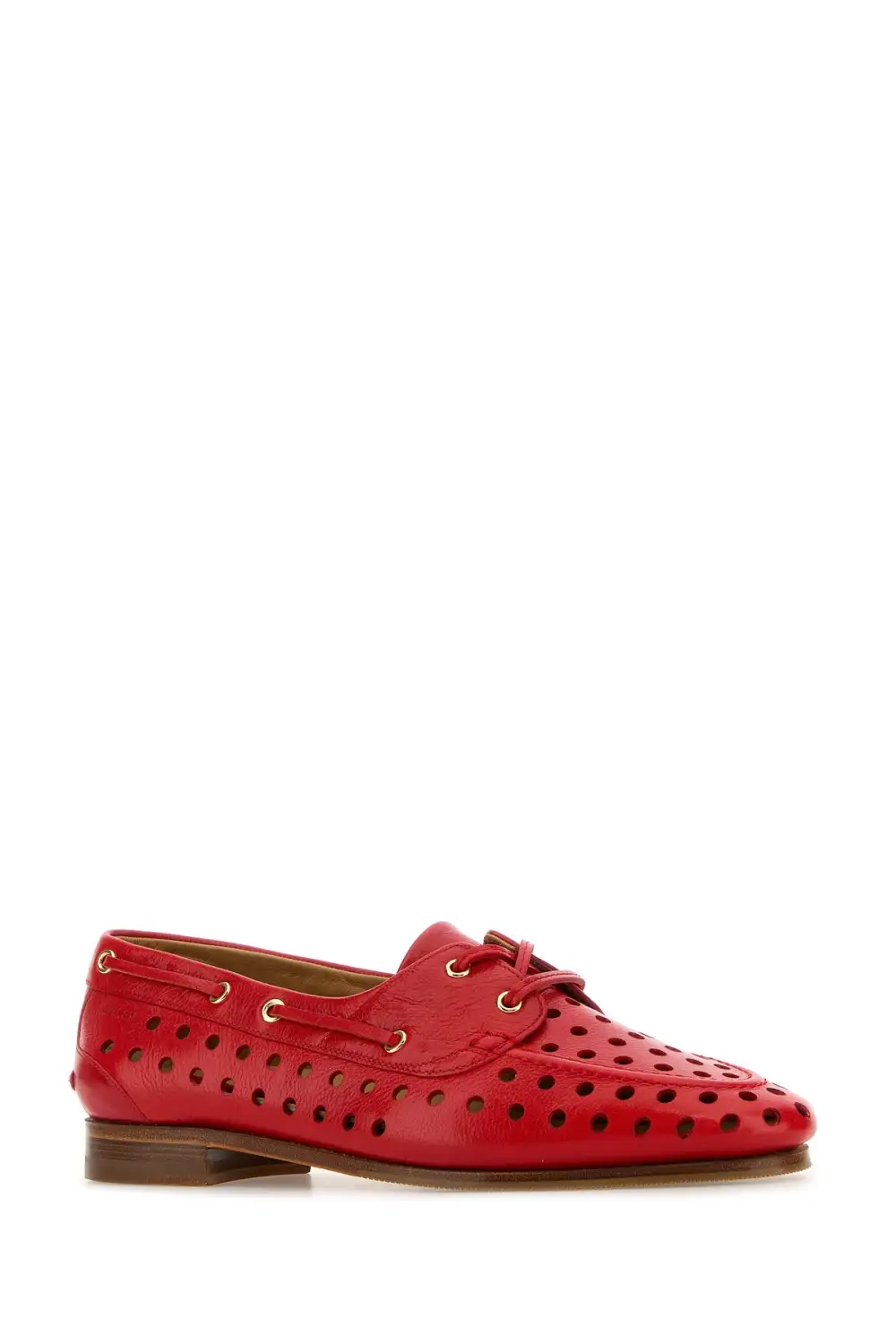 Perforated Leather Derby Shoes
