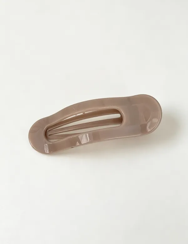 Slim Hollow Cutout Duckbill Hair Claw Clip