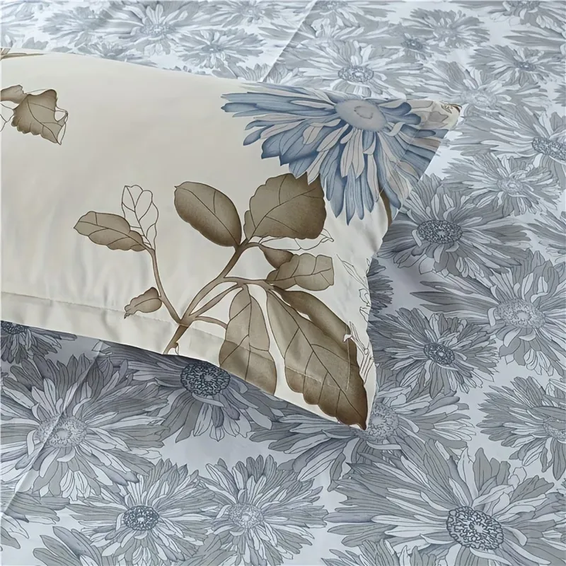 Floral Print Pillowcase