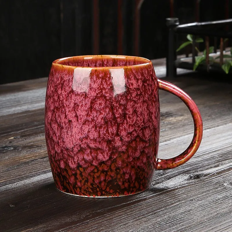Patterned Ceramic Coffee Mug
