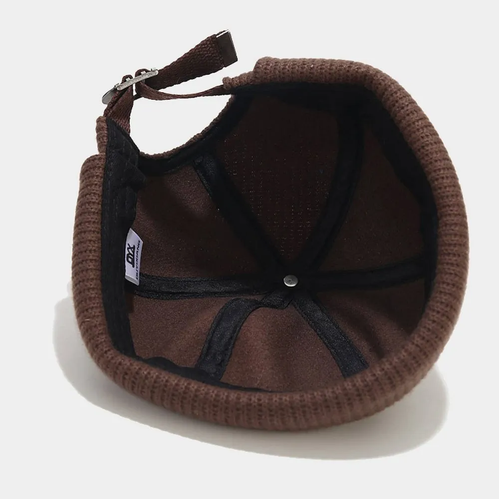Knit Round Beret Hat