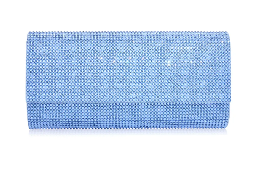 Geometric Classic Frame Crystal Minaudiere