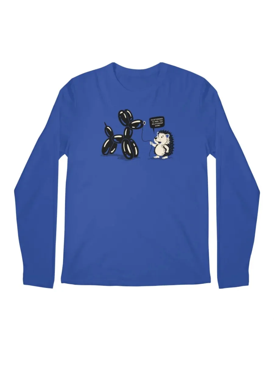 Hedgehog Balloon Dog Graphic T-Shirt