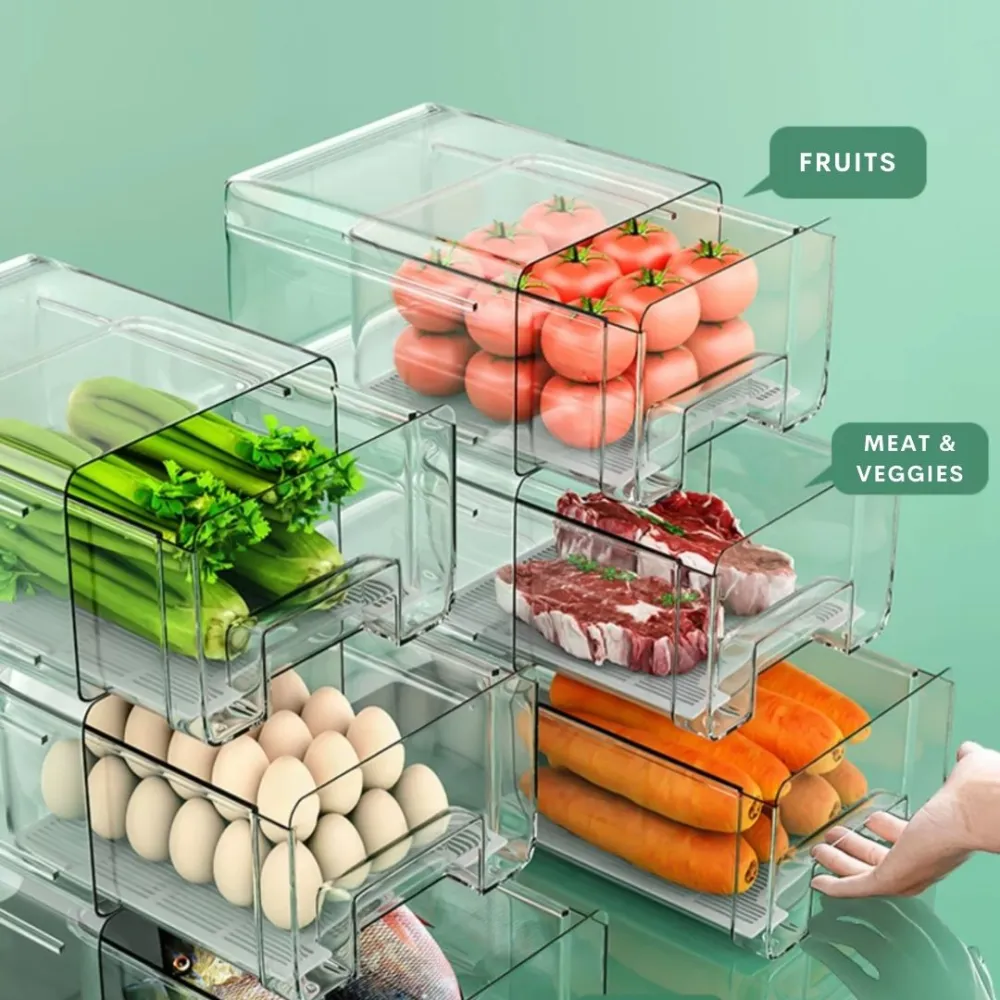 Fresh Keeping Refrigerator Organizer Collection