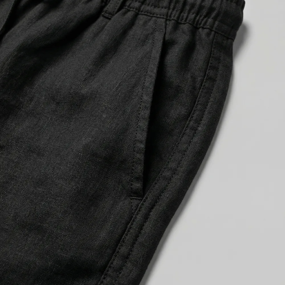 Workday Linen Shorts