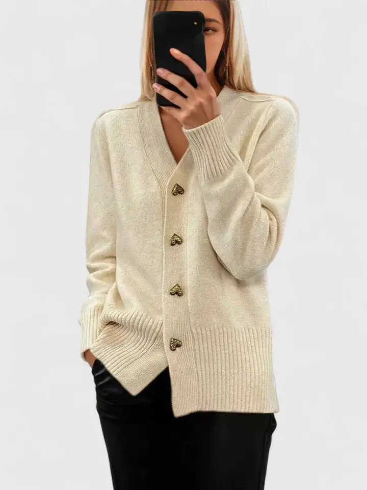 Sleek Relaxed Cardigan