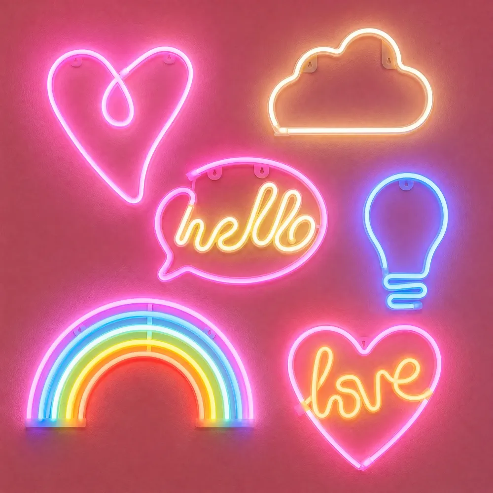 Patterned Illuminated Wall Hanging