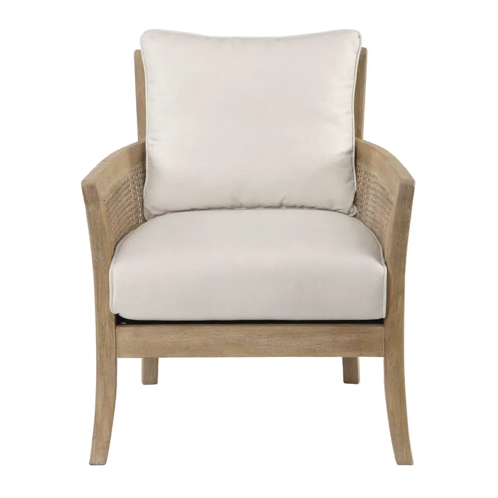 Caneword Padded Lounge Chair