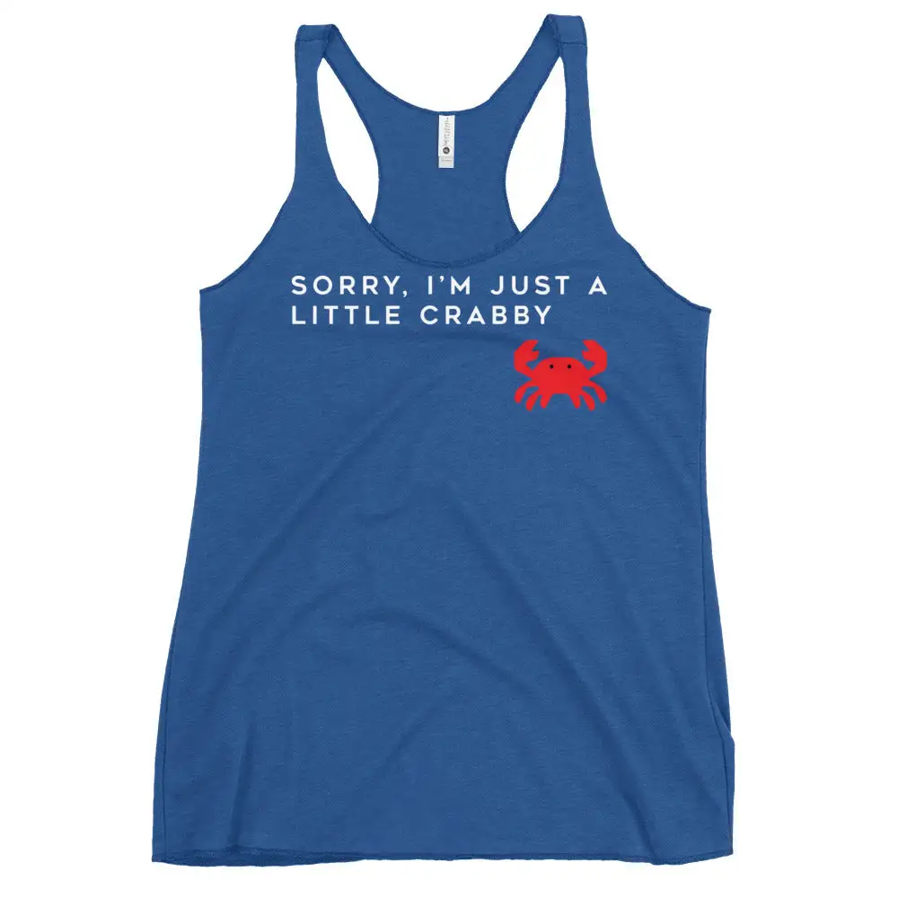 Crabby Print Racerback Tank