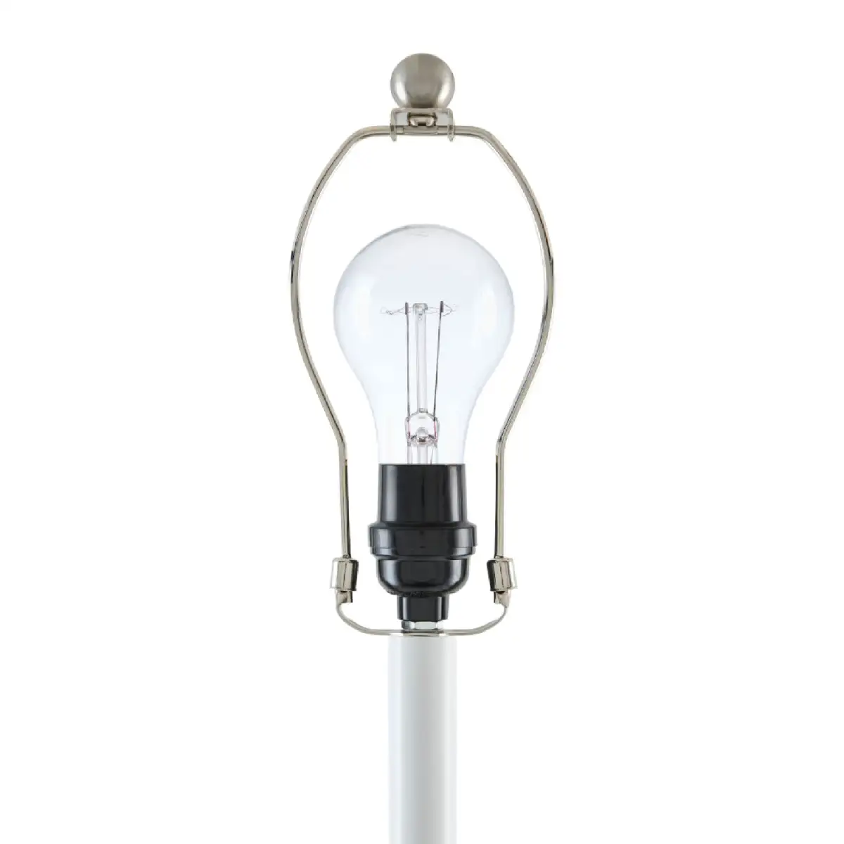 Sculptural Cotton-Shade Floor Lamp