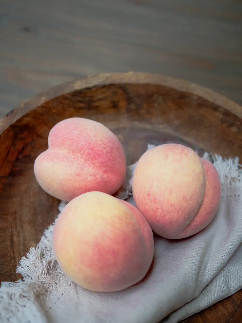 Faux Decorative Peach Decorative Ornament
