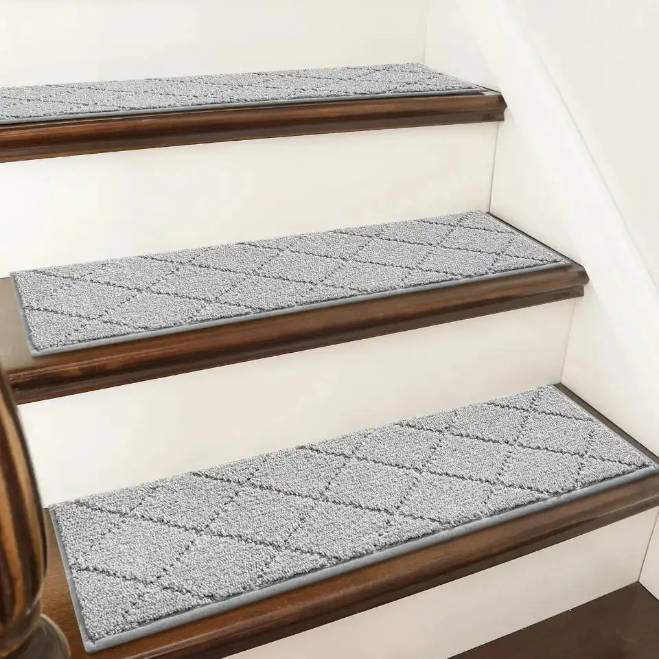 Diamond Pattern Stair Tread Set