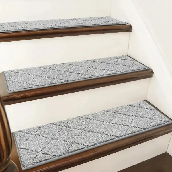 Diamond Pattern Stair Tread Set