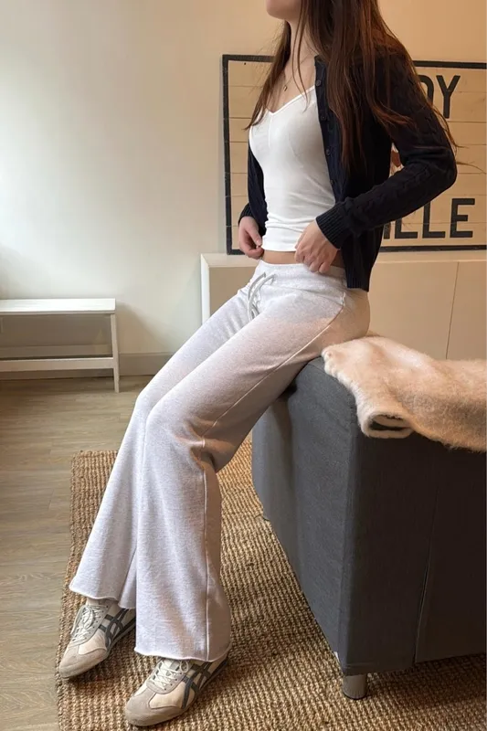 Heather Grey Fleece Pants