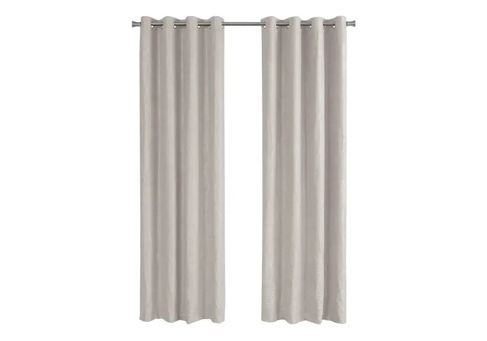 Refined Room Darkening Micro Suede Grommet Contemporary Curtain Panel Pair
