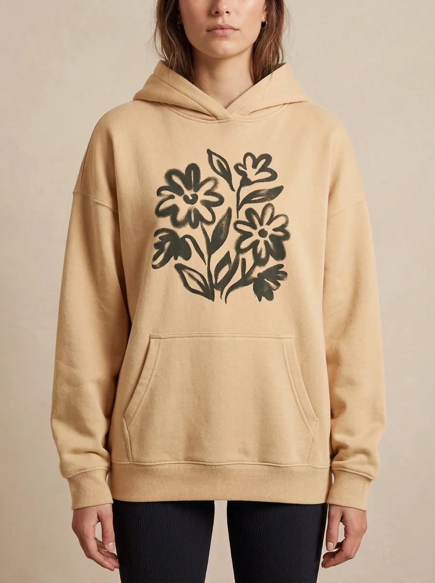 Floral Nature Hoodie