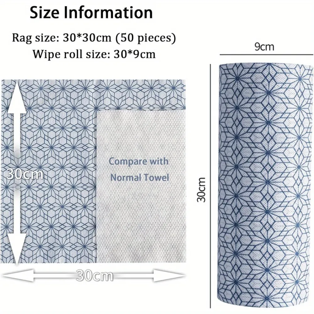 Multipurpose Geometric Design Dish Cloths